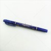 PENTEL ปากกาเขียน CD 2 หัว N75W <1/12> น้ำเงิน